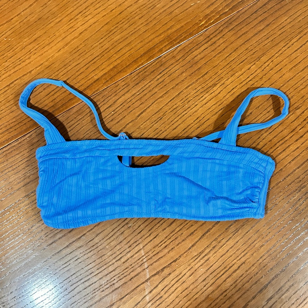 Shade & Shore Light Blue Bikini Top